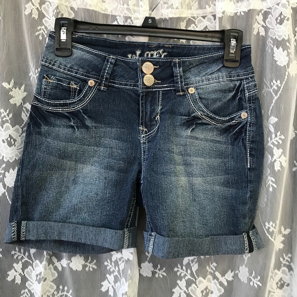 WALLFLOWER🌸JEAN SHORTS🌸MIDI🌸